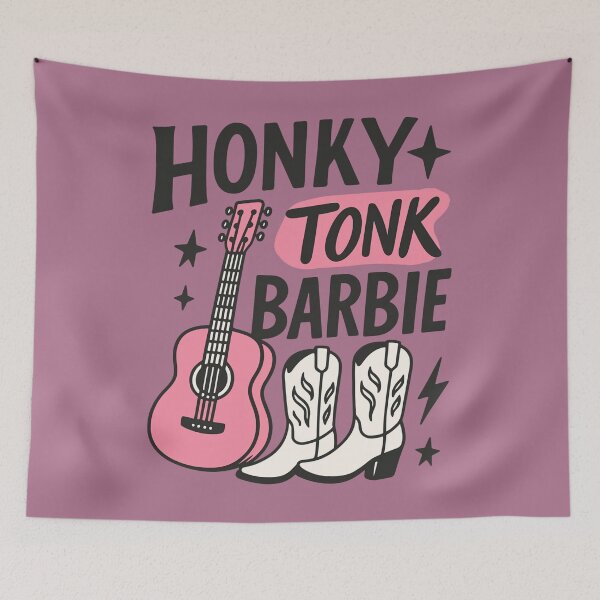Item preview, Honky Tonk Barbie  designed and sold by HowToCanadian.