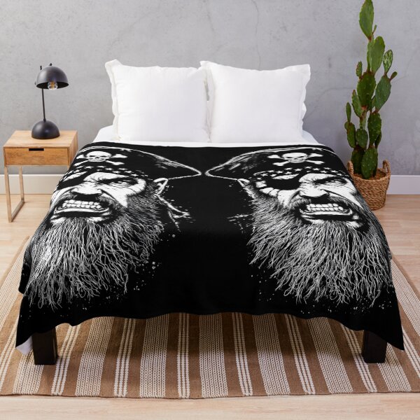 Item preview, Fierce Bearded Pirate Captain with a Menacing Snarl designed and sold by Piotrek0001.
