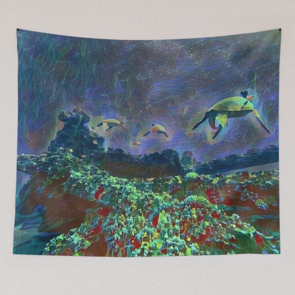 Item preview, Honu Color-fest designed and sold by Scurvy Dawg Design.