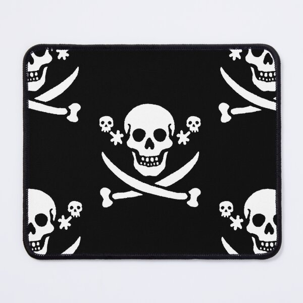 Item preview, Historic Jolly Roger Flag with Skull and Sabers designed and sold by Piotrek0001.