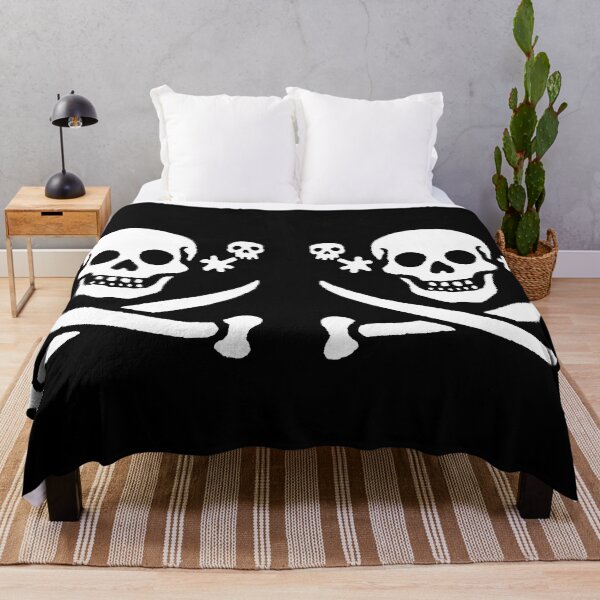 Item preview, Historic Jolly Roger Flag with Skull and Sabers designed and sold by Piotrek0001.
