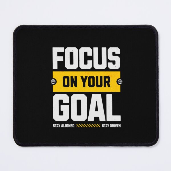 Item preview, Focus On Your Goal – Motivational Graphic Tee designed and sold by vibewear5.