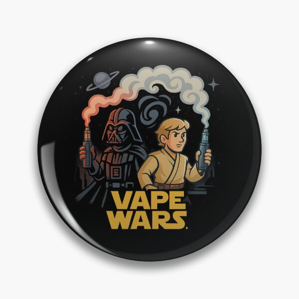 Item preview, Vape Wars – Funny Sci-Fi Vaping Parody Design designed and sold by House of Taste Vape Designs.