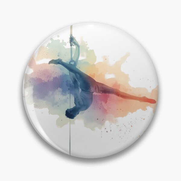 Item preview, Graceful Gymnast Watercolor Art designed and sold by NAIRVANA.