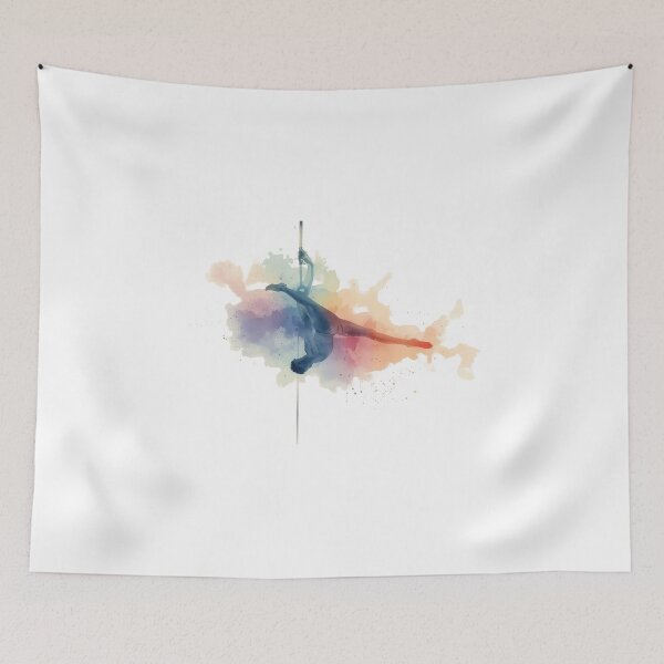 Item preview, Graceful Gymnast Watercolor Art designed and sold by NAIRVANA.