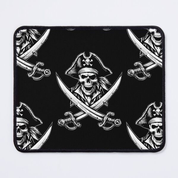 Item preview, Pirate Skull with Tricorn Hat and Crossed Sabers designed and sold by Piotrek0001.