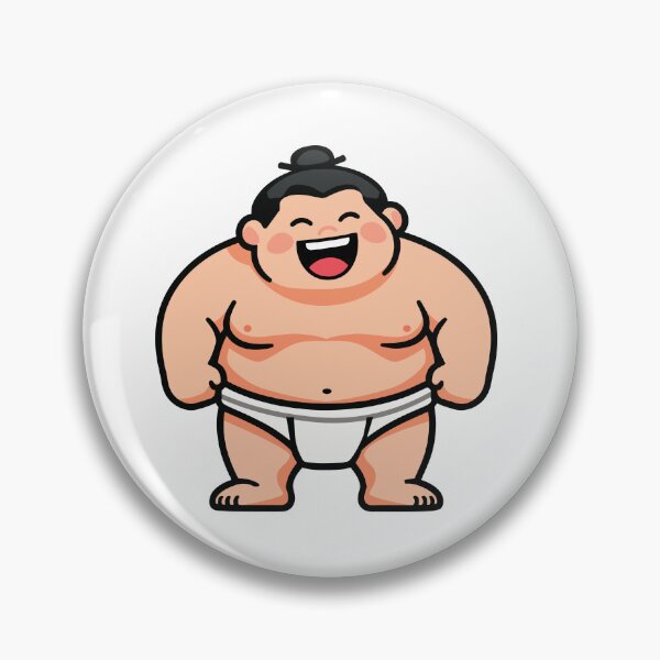 Item preview, Happy Cartoon Sumo Wrestler t-shirt  designed and sold by KARTICK DUTTA.