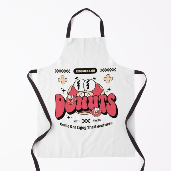 Item preview, Funny Donuts Cartoon Design – Cute Retro Kidswear Graphic designed and sold by vibewear5.