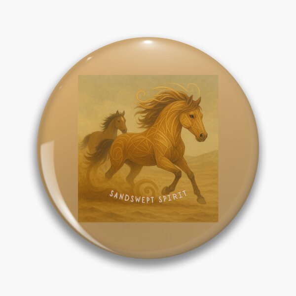 Item preview, Sandswept Spirit – Elemental Desert Horses designed and sold by GeoWild Designs.