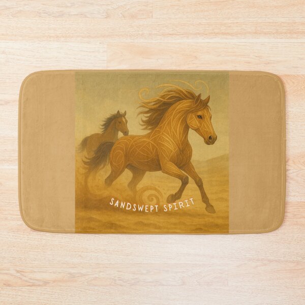 Item preview, Sandswept Spirit – Elemental Desert Horses designed and sold by GeoWild Designs.