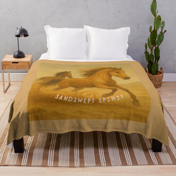 Item preview, Sandswept Spirit – Elemental Desert Horses designed and sold by GeoWild Designs.