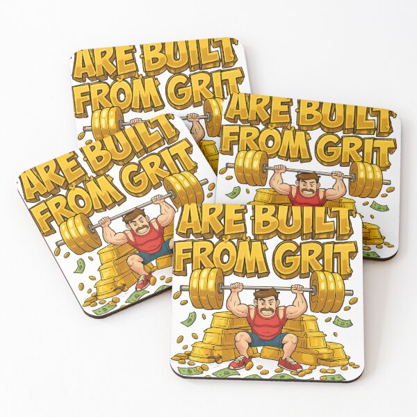 Item preview, Gold Bars Are Built From Grit – Royal Squat designed and sold by Design Orbit.