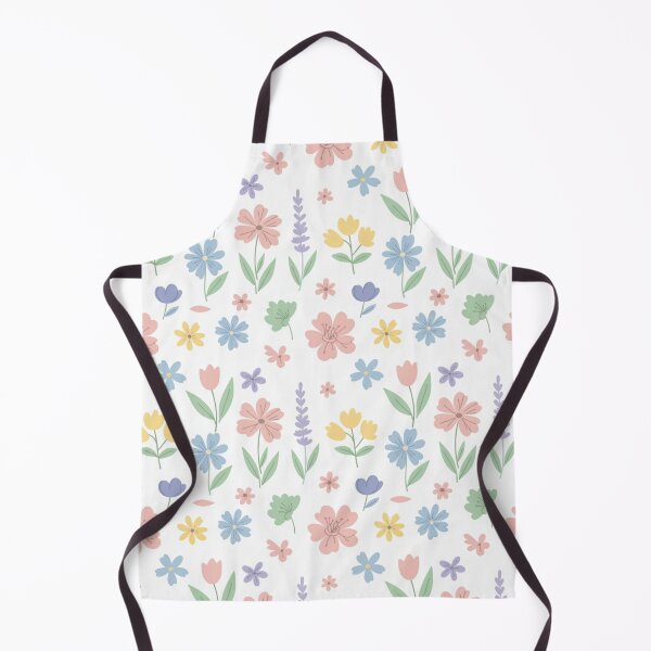Item preview, Spring Pastel Floral Pattern - Kawaii Flower Print Textile - Sweet Cottagecore Style designed and sold by DibuHumor.