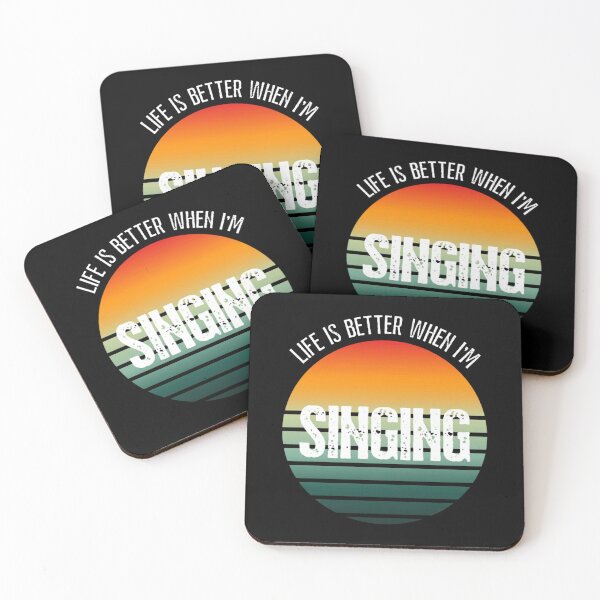 Item preview, Life is better when I'm singing T-Shirt designed and sold by AdMarquardt.
