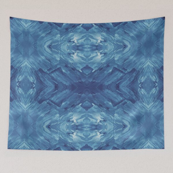 Item preview, Ocean Motion - Abstract Blue Texture designed and sold by SCArtAndGames.