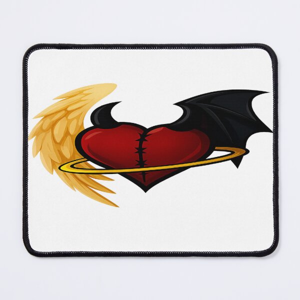 Item preview, Angelic Demon Heart: Stitched Love in Heaven & Hell designed and sold by ScarredGoddess.