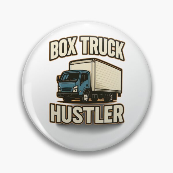 Item preview, Box Truck Hustler Trucker Life Tee designed and sold by Cosmic Graphicz.