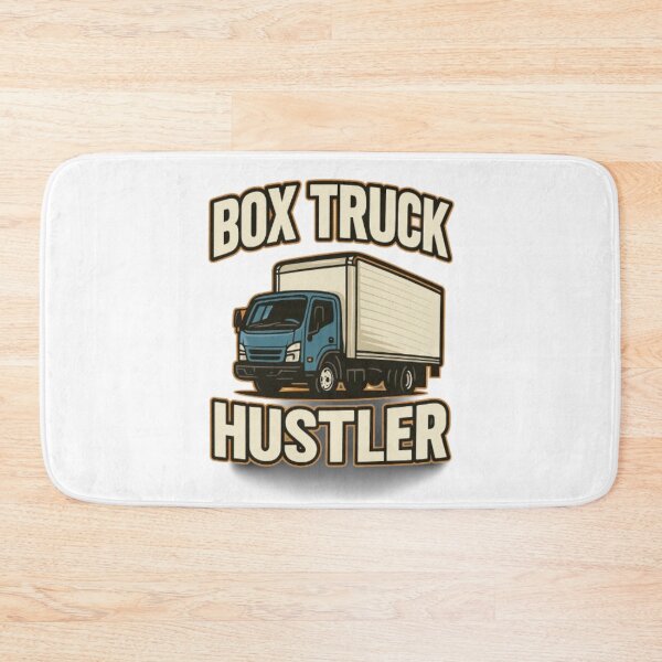 Item preview, Box Truck Hustler Trucker Life Tee designed and sold by Cosmic Graphicz.