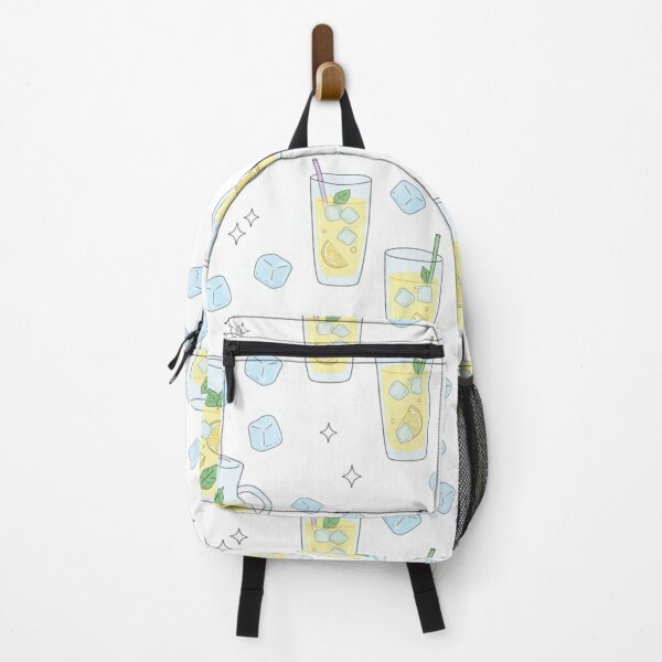 Item preview, Refreshing Summer Lemonade Pattern - Kawaii Ice and Citrus Printed Textile - Cold Drink Aesthetic designed and sold by DibuHumor.