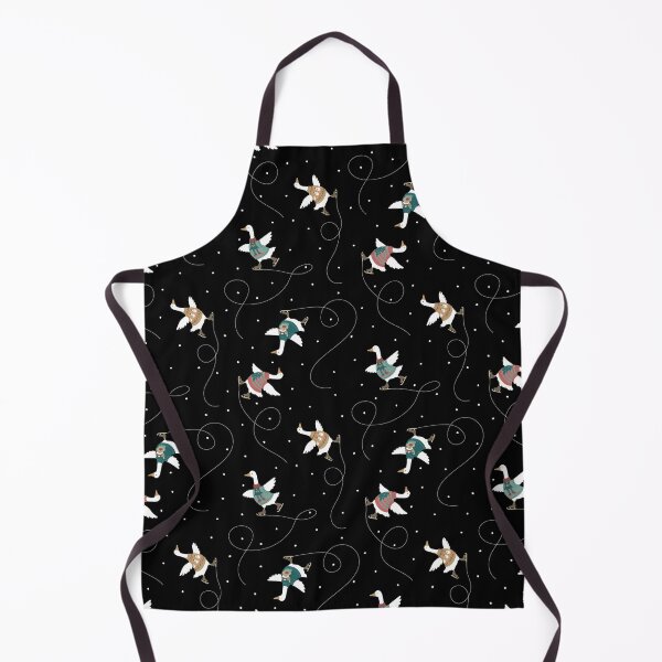 Item preview, Ice Skating Geese with Cute Christmas Sweaters designed and sold by piptompatternco.