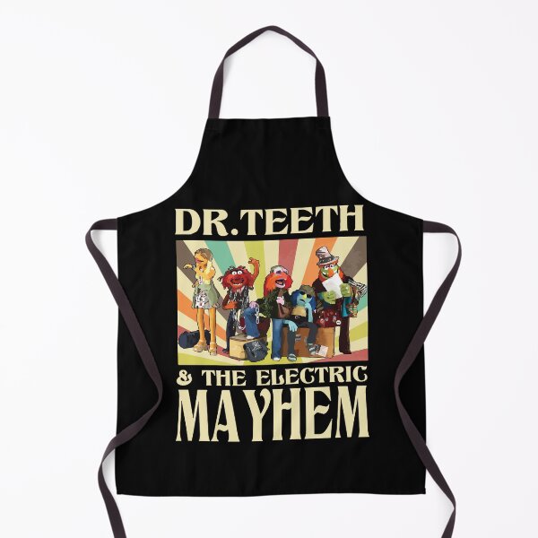 Item preview, Dr. Teeth & The Electric Mayhem Retro Band Poster | Vintage Rainbow Burst designed and sold by Noahven626.