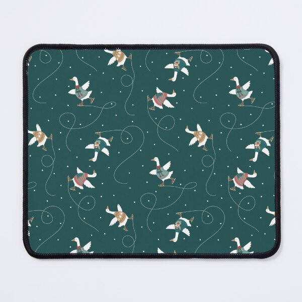 Item preview, Ice Skating Geese with Cute Christmas Sweaters designed and sold by piptompatternco.