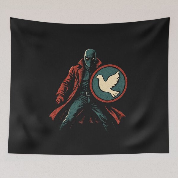 Item preview,  Peacemaker and Vigilante TV Series Retro Comic Shirt designed and sold by GeniePixel.