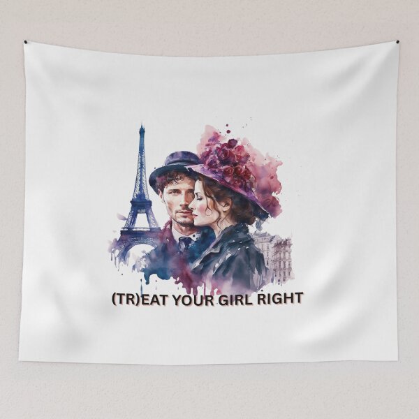Item preview, Treat your girl right designed and sold by LaughandLaugh.