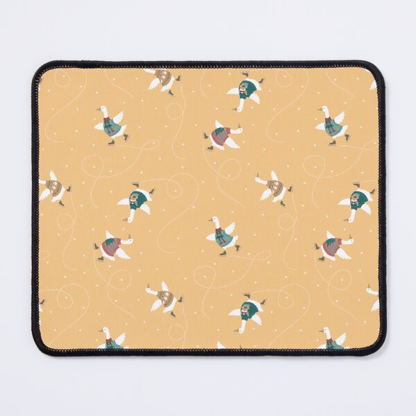 Item preview, Ice Skating Geese with Cute Christmas Sweaters designed and sold by piptompatternco.