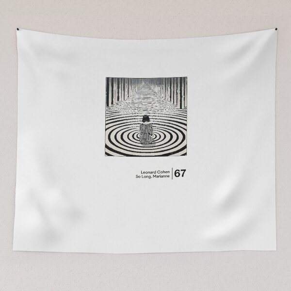 Item preview, Leonard Cohen - Minimalist Artwork Design T-Shirt designed and sold by BraedenLark.