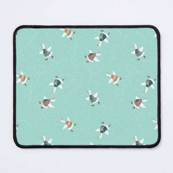 Item preview, Ice Skating Geese with Cute Christmas Sweaters designed and sold by piptompatternco.