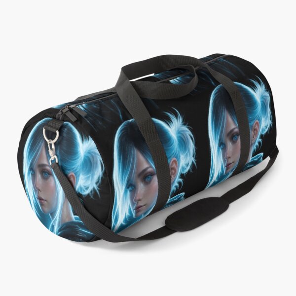 Item preview, ? Neon Glow Anime Girl — Futuristic 8K Aesthetic designed and sold by NeonCore.