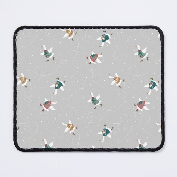 Item preview, Ice Skating Geese with Cute Christmas Sweaters designed and sold by piptompatternco.