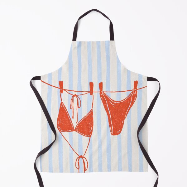 Item preview, Colorful Bikini on Clothesline designed and sold by MurellosArt.