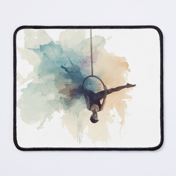 Item preview, Graceful Gymnast Watercolor Art designed and sold by NAIRVANA.