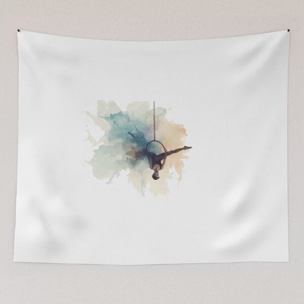 Item preview, Graceful Gymnast Watercolor Art designed and sold by NAIRVANA.