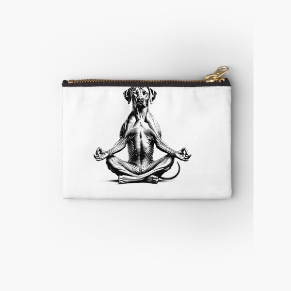 Item preview, Rhodesian Ridgeback Yoga Lotus Meditation Dog Lover designed and sold by DoodleTortle.
