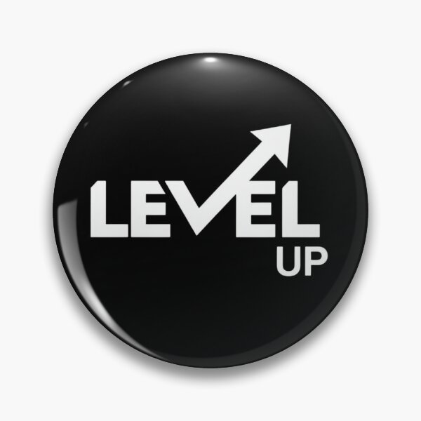 Item preview, LEVEL UP – Minimalist Motivational Typography Design with Upward Arrow Symbol designed and sold by PixelVibe782.