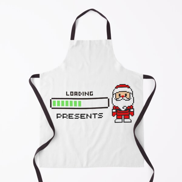 Item preview, Loading Santa – Funny Pixel Art Christmas Design for Gamers designed and sold by luckyhue.