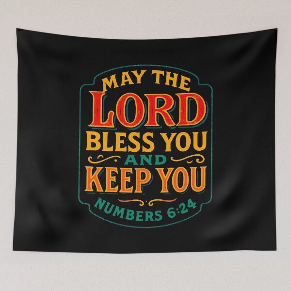 Item preview, Numbers 6:24 May The LORD Bless You And Keep You designed and sold by plushism.