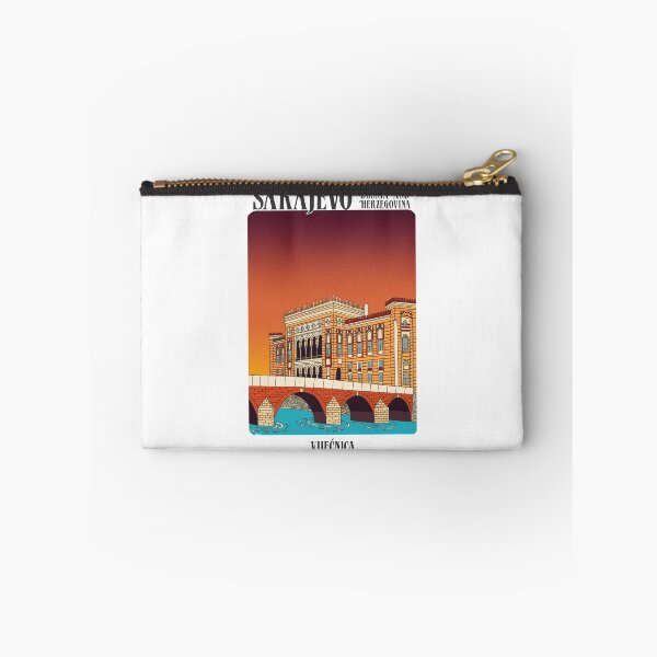 Item preview, National Library of Sarajevo at sunset, Vijecnica designed and sold by petiteToulon.
