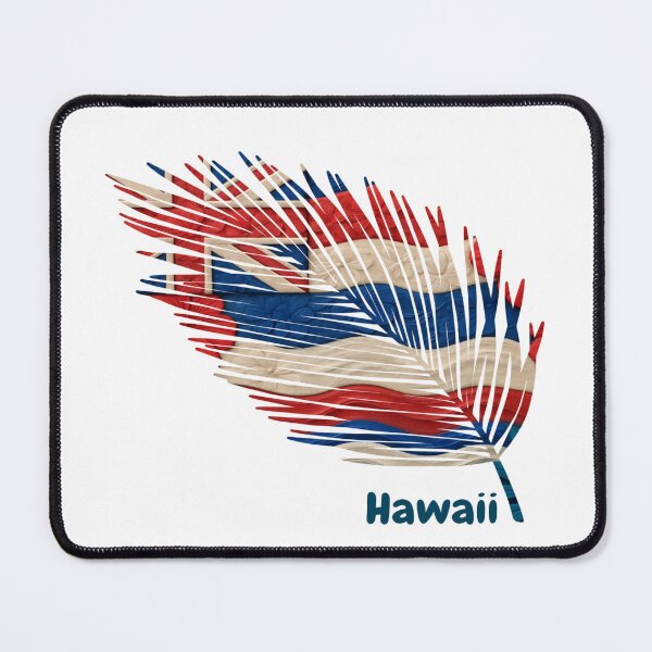 Item preview, Abstract Hawaii Flag – Feather Shape Design designed and sold by ArteJorge48.