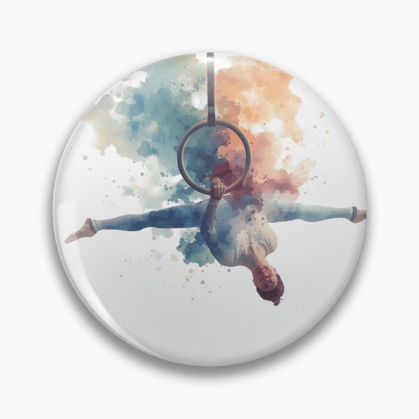 Item preview, Graceful Gymnast Watercolor Art designed and sold by NAIRVANA.