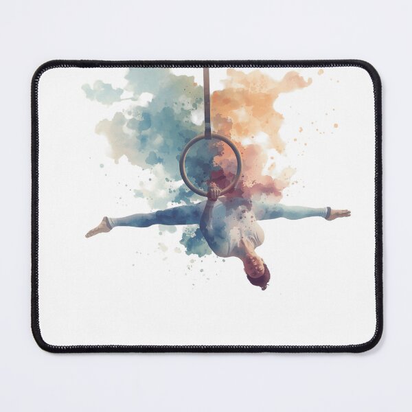 Item preview, Graceful Gymnast Watercolor Art designed and sold by NAIRVANA.