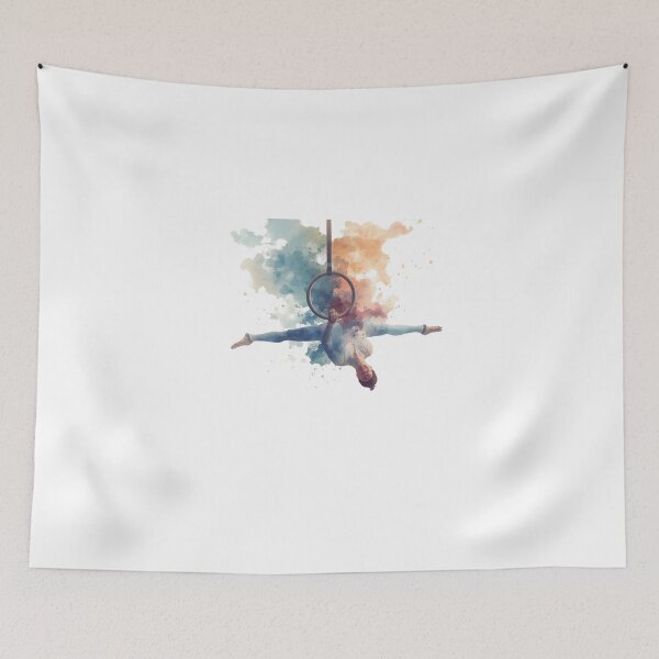 Item preview, Graceful Gymnast Watercolor Art designed and sold by NAIRVANA.