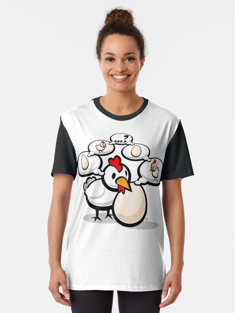 Alternate view of Eggnigma Graphic T-Shirt