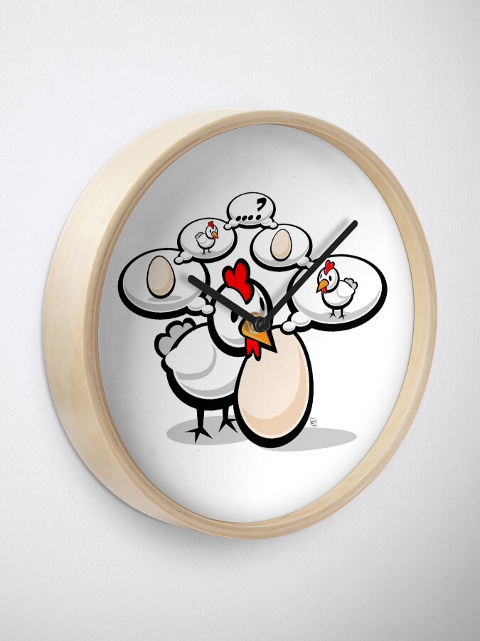 Alternate view of Eggnigma Clock