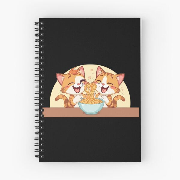 Aperçu de l'œuvre Des chats mangeant des spaghettis créée et vendue par Zygu.