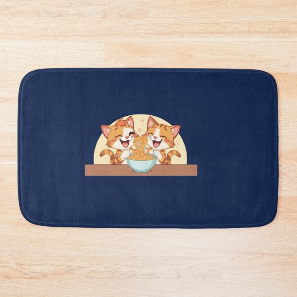 Item preview, Cats eating spaghetti designed and sold by Zygu.