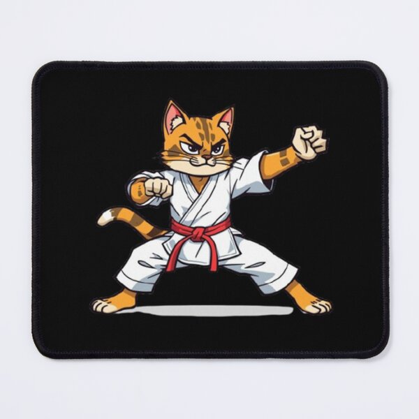 Item preview, Karate cat designed and sold by Zygu.